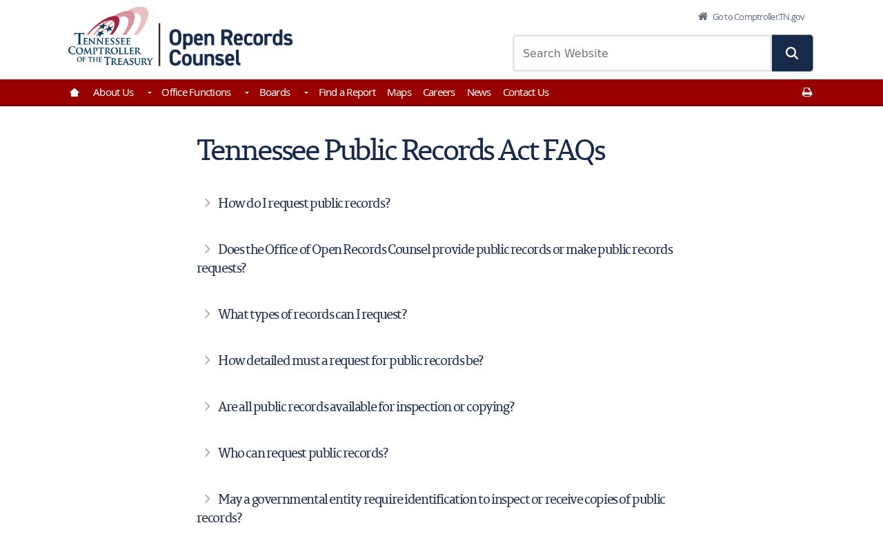 Lewis County warrant records access under Tennessee public-records law